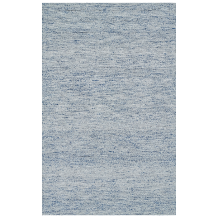 James Hand Tufted Wool Rug in Denim - The Well Appointed House