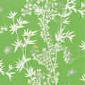 Scalamandre Jardin De Chine Fabric in Porcelain Jade Green - Fabric by the Yard - The Well Appointed House