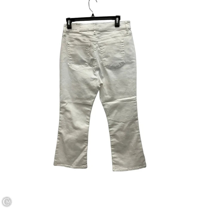 Jeans Boot Cut By Loft In White, Size: 8p