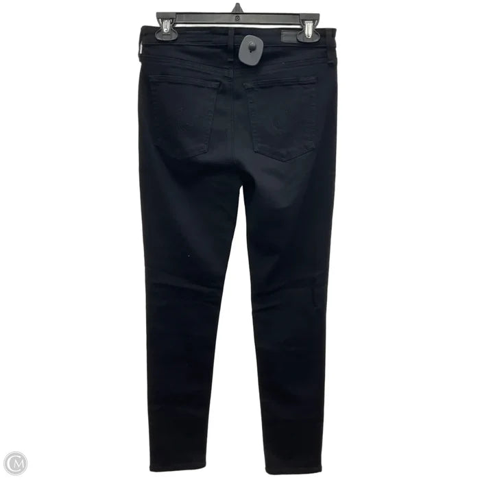 Jeans Skinny By Adriano Goldschmied In Black Denim, Size: 4