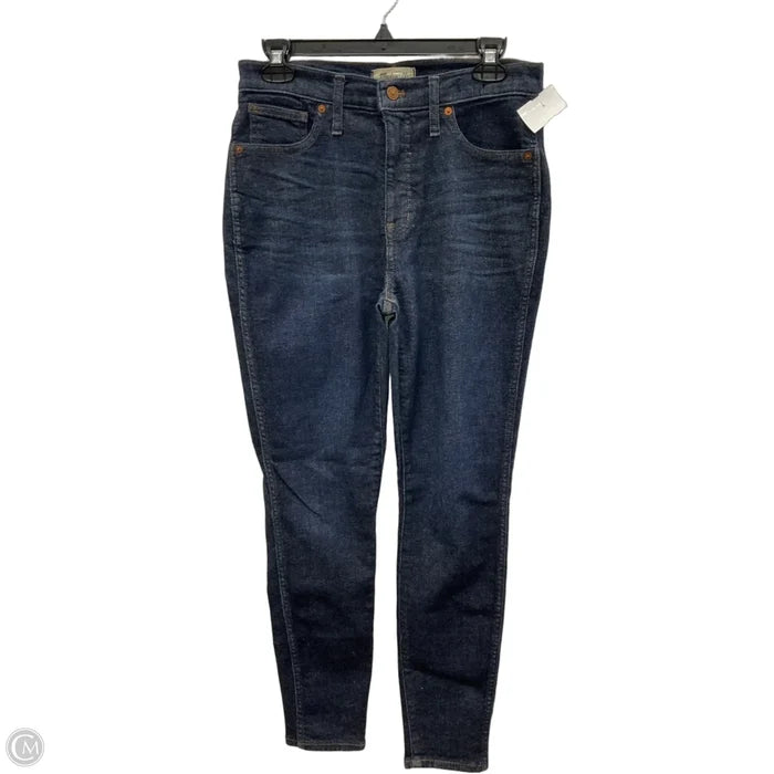 Jeans Skinny By Madewell In Blue Denim, Size: 6