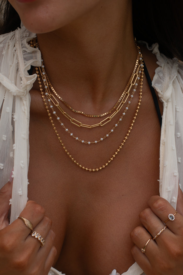 Jumbo Link Up chunky chain necklace with a luxe, sturdy weight