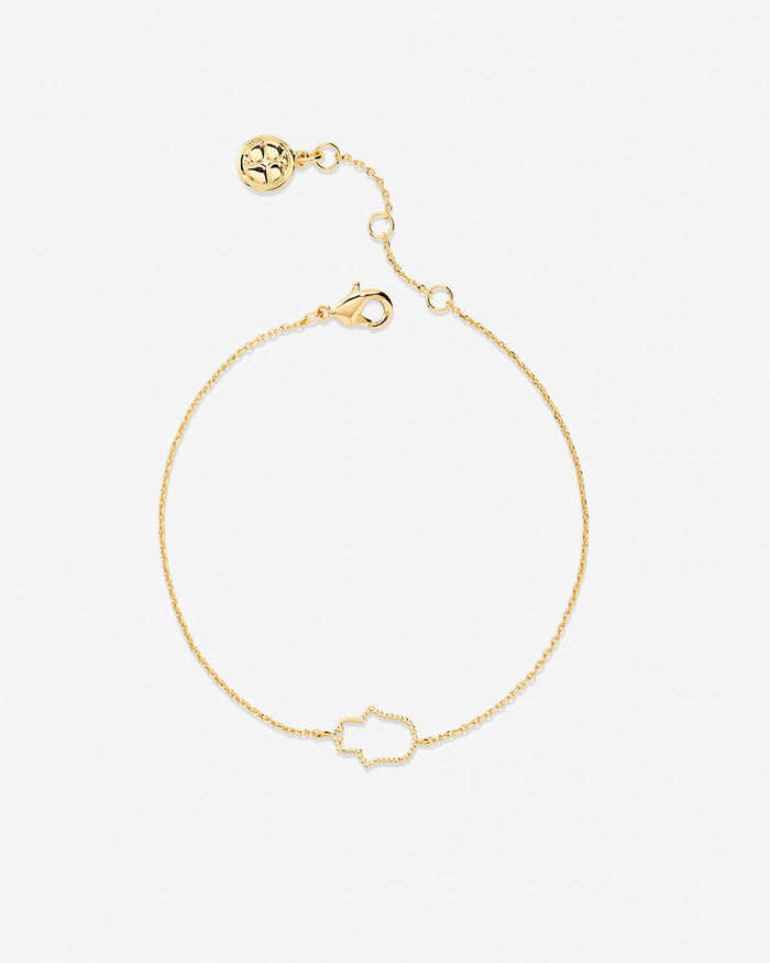 Bryan Anthonys Just For Luck Collection Hamsa Bracelet Gold