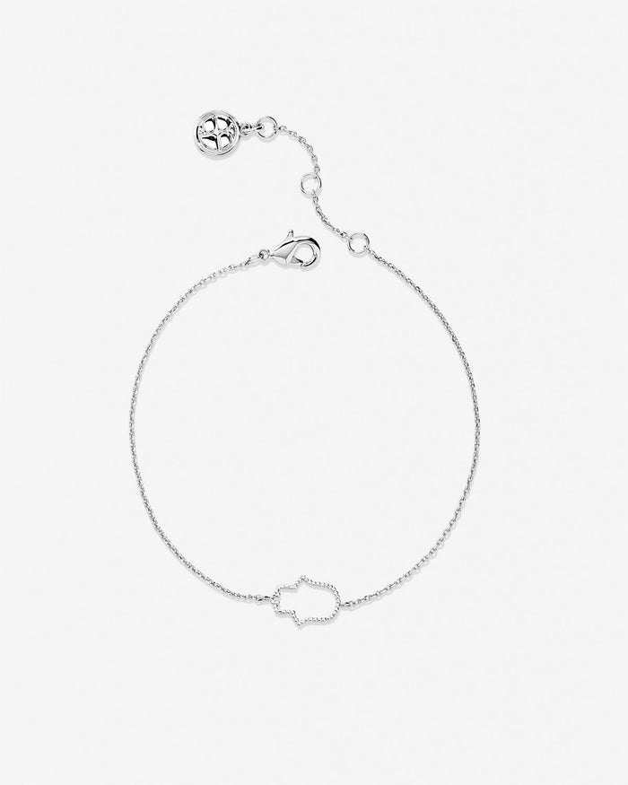 Bryan Anthonys Just For Luck Collection Hamsa Bracelet Silver