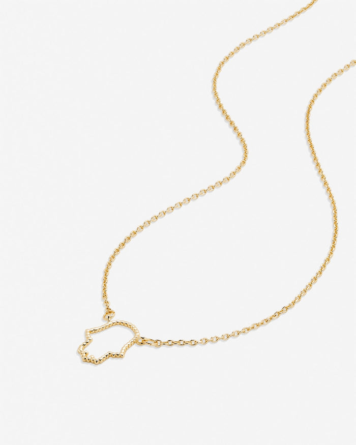 Bryan Anthonys Just For Luck Collection Hamsa Necklace Gold