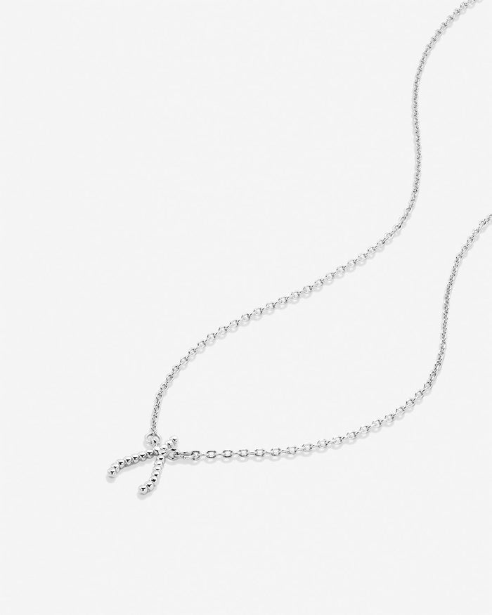 Bryan Anthonys Just For Luck Collection Wishbone Necklace Silver