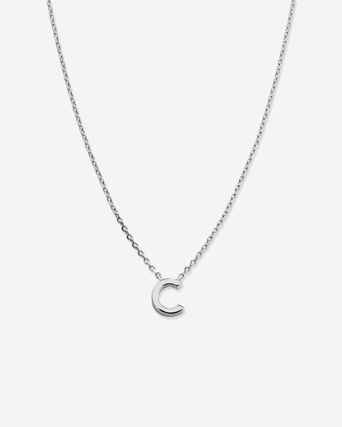 Bryan Anthonys Just For You Silver C Necklace