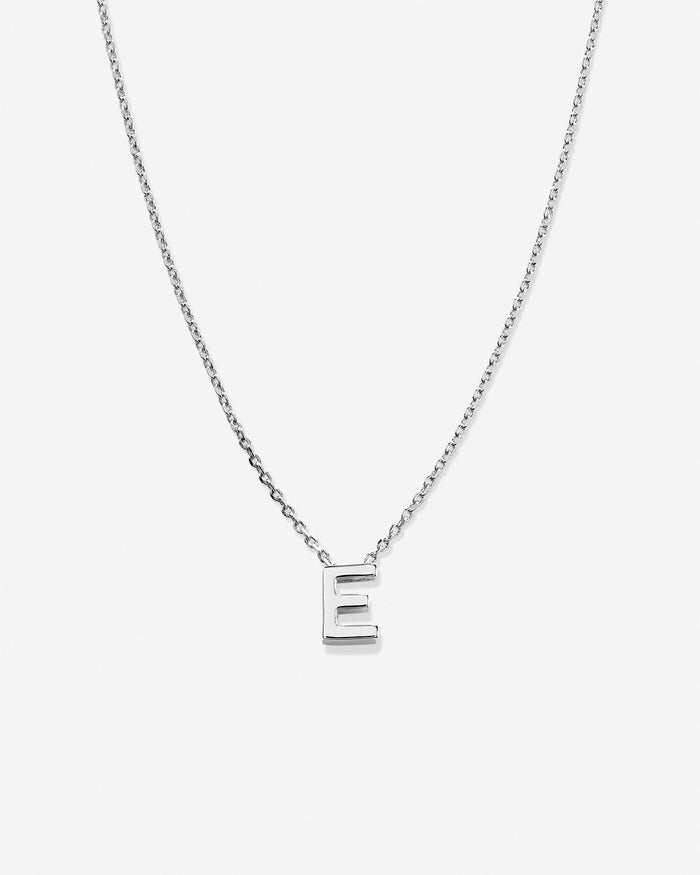Bryan Anthonys Just For You Initial E SilverBryan Anthonys Just For You Silver E Necklace