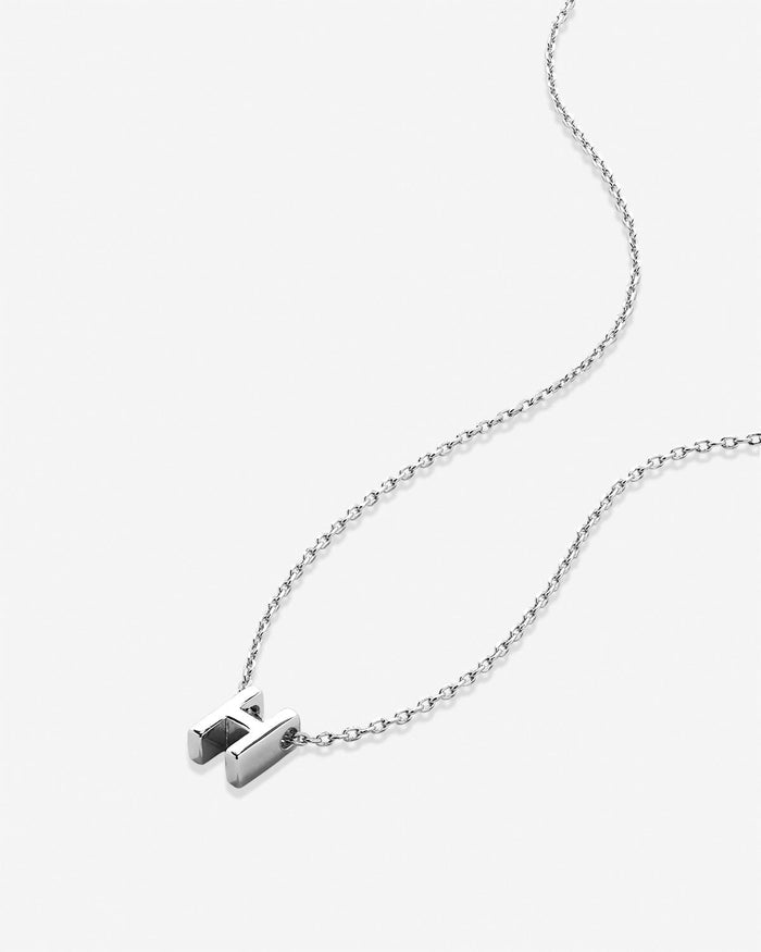 Bryan Anthonys Just For You Silver G Necklace Macro