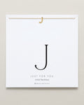 Bryan Anthonys Just For You Gold J Necklace On Card