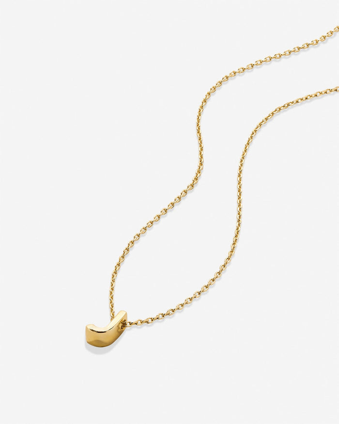 Bryan Anthonys Just For You Gold J Necklace Macro