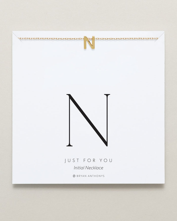 Bryan Anthonys Just For You Gold N Necklace On Card