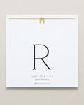 Bryan Anthonys Just For You Gold R Necklace On Card