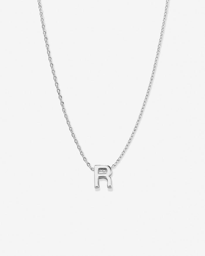 Bryan Anthonys Just For You Silver R Necklace