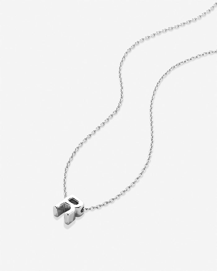 Bryan Anthonys Just For You Silver R Necklace