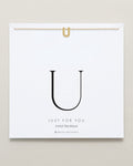 Bryan Anthonys Just For You Gold U Necklace On Card