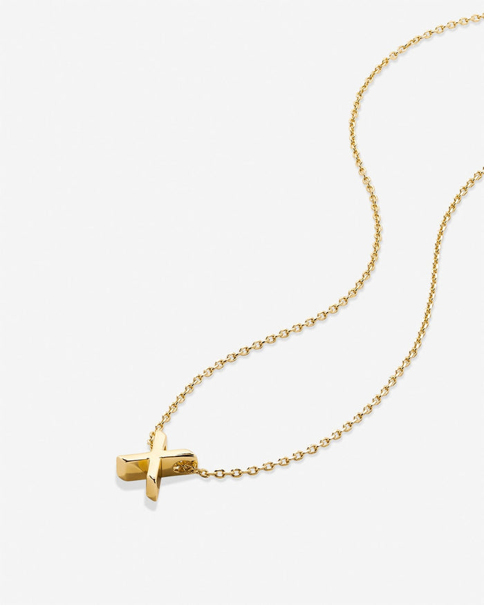 Bryan Anthonys Just For You Gold X Necklace Macro
