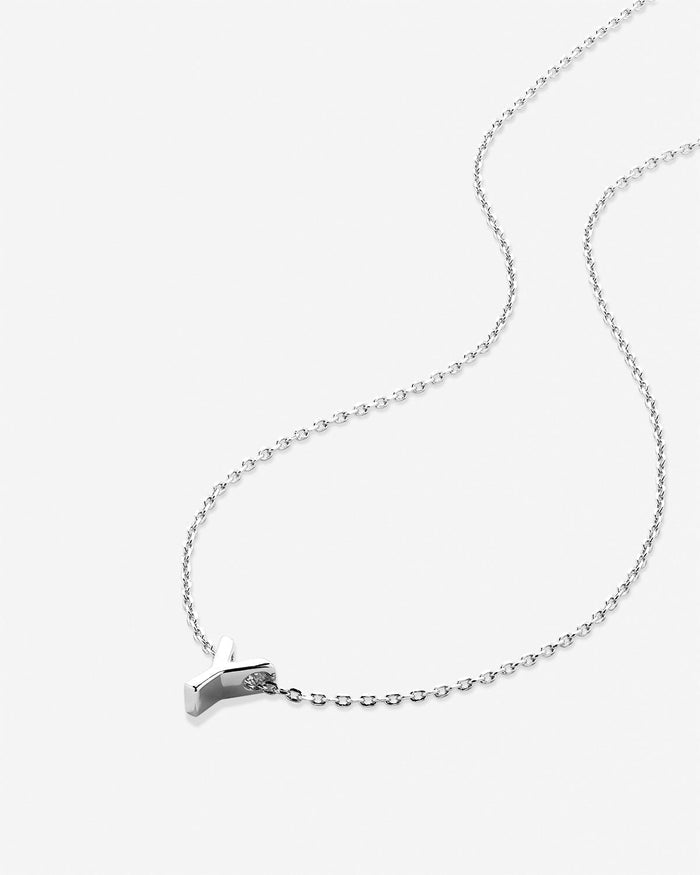 Bryan Anthonys Just For You Silver Y Necklace Macro