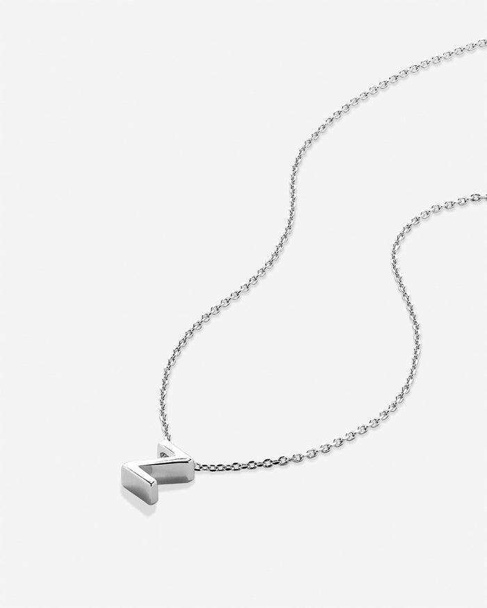 Bryan Anthonys Just For You Silver Z Necklace Macro