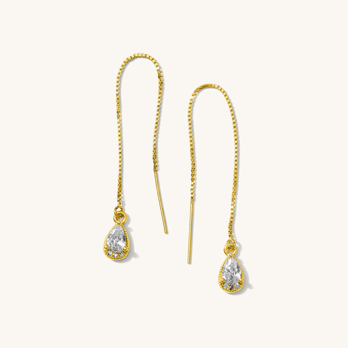 Kimberly threader earrings from the Beads by Tara x Rachael Kirkconnell collection
