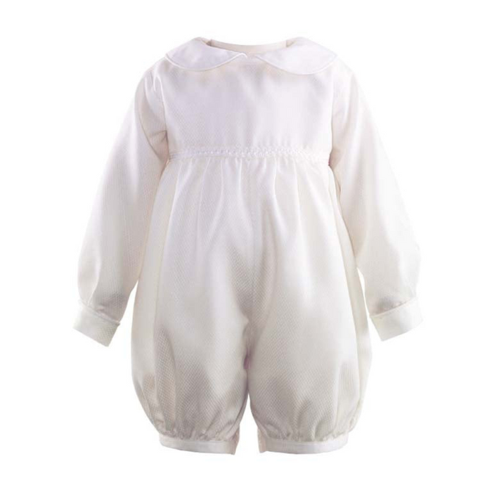Lace Trim Babysuit - The Well Appointed House