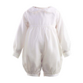 Lace Trim Babysuit - The Well Appointed House