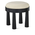 Larea - Upholstered Ottoman - Cream