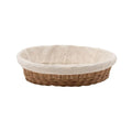 Large Natural Rattan Round Trays - Serveware - The Well Appointed House