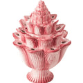 Large Watermelon Pink Artichoke Tulipiere - Indoor Planters - The Well Appointed House