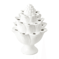 Large White Artichoke Tulipiere - Indoor Planters - The Well Appointed House