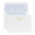 Lattice Personalized Stationery - D88 - Stationery - The Well Appointed House