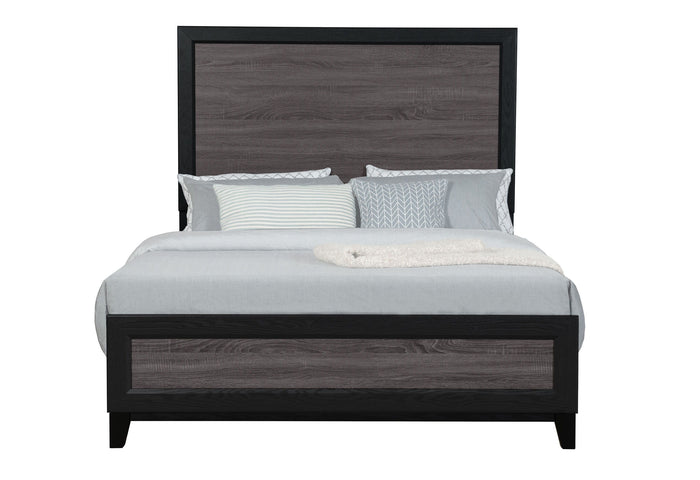 Lisbon - Bed - Gray / Black