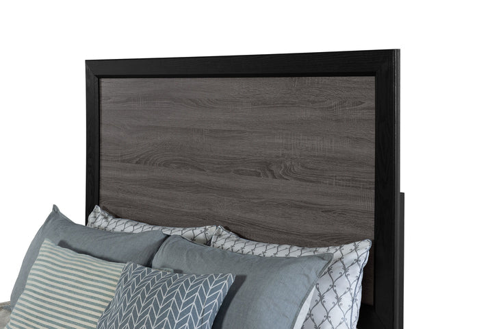 Lisbon - Bed - Gray / Black