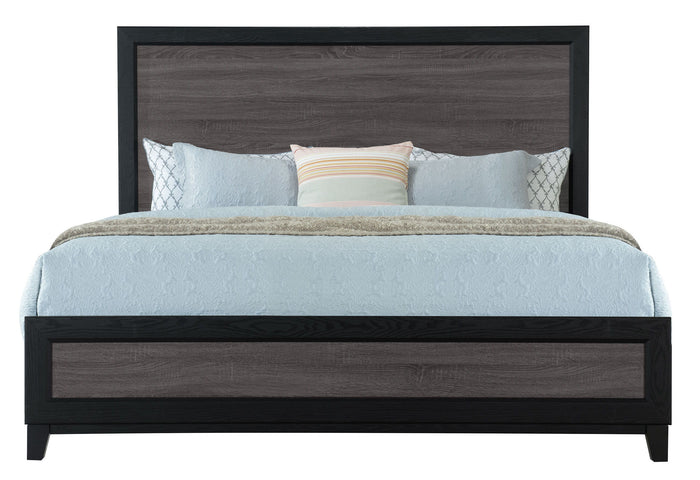 Lisbon - Bed - Gray / Black