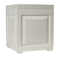London Outdoor Garden Planter in White - Outdoor Planters - The Well Appointed House