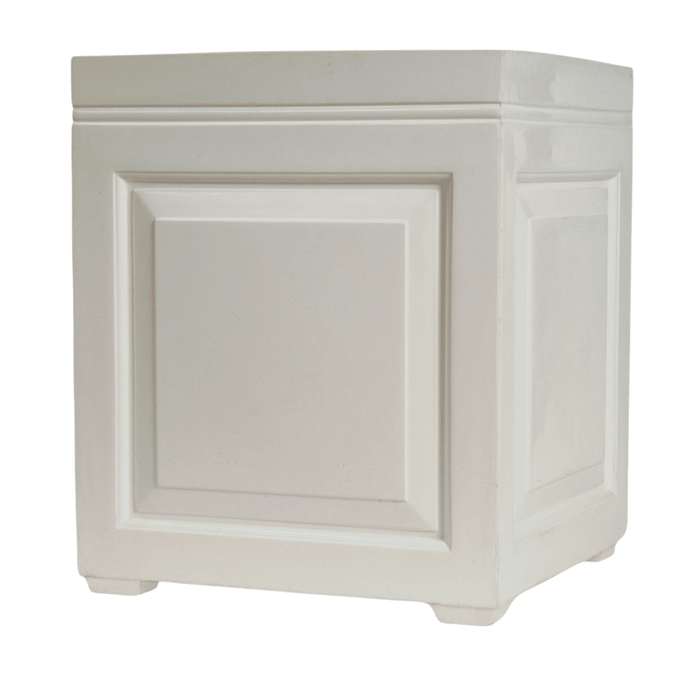 London Outdoor Garden Planter in White - Outdoor Planters - The Well Appointed House