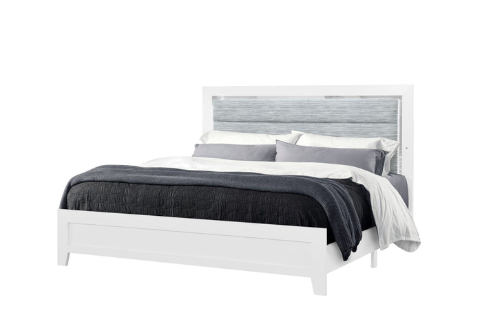 Luccia - Bed With LED - White