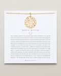 Bryan Anthonys Wild At Heart Magic Within Gold Pendant Necklace On Card
