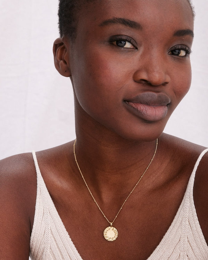 Bryan Anthonys Wild At Heart Magic Within Gold Pendent Necklace On Model