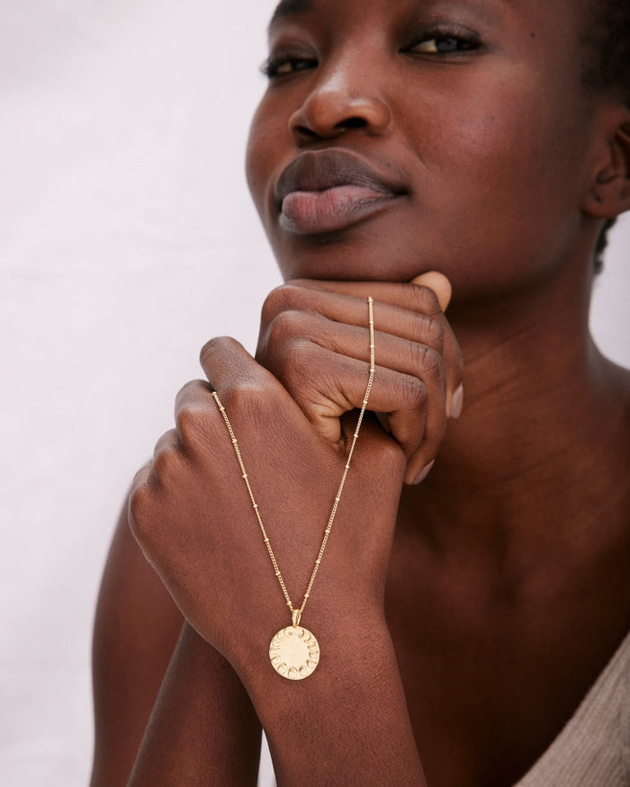 Bryan Anthonys Wild At Heart Magic Within Gold Pendent Necklace On Model