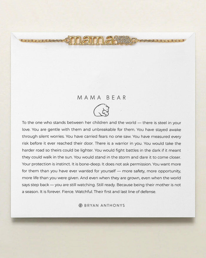 Bryan Anthonys Mama Bear Bolo Bracelet