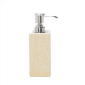 Pigeon & Poodle Maranello Beige Abaca Soap Pump Dispenser - Bath Accessories - The Well Appointed House