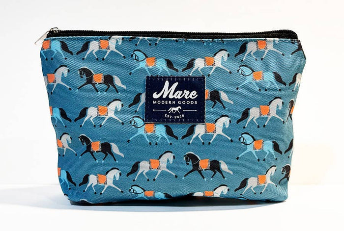 Mare Modern Goods - Dressage Ponies Zipper Pouch