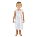 Mathilde White Cotton Smocked Dress - The Well Appointed House