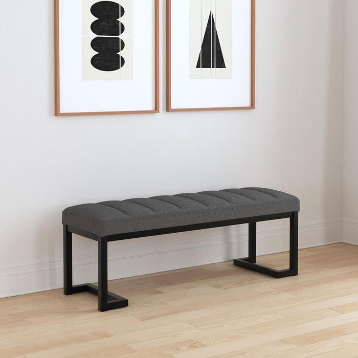 Mesa - Boucle Upholstered Tufted Accent Bench