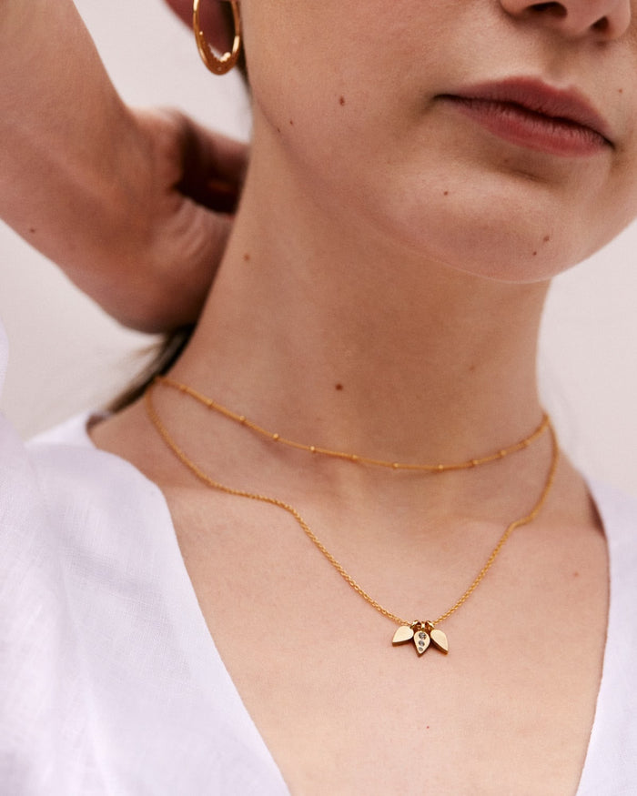 Bryan Anthonys Milestone Delicate Gold Choker On Model