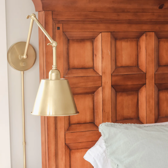Mitchell One Light Task Sconce - The Well Appointed House