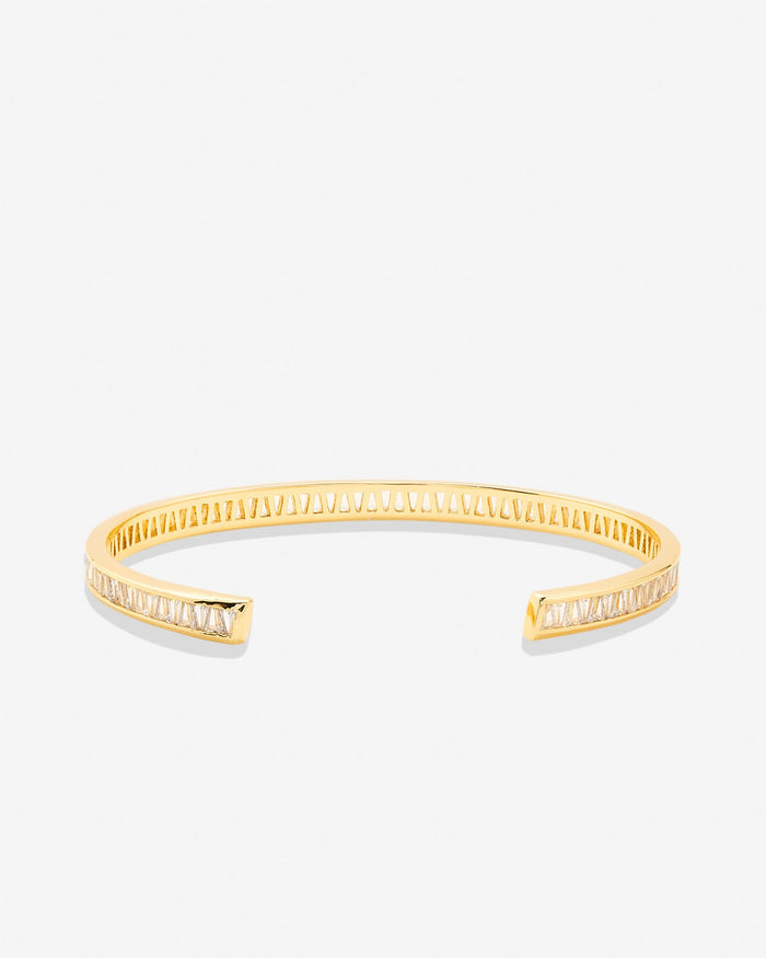 Bryan Anthonys Radiance Collection Baguette Cuff Gold