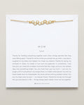 Bryan Anthonys dainty mom bracelet 14k gold crystal