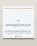 Bryan Anthonys Mom Gold Tennis Bracelet On Card